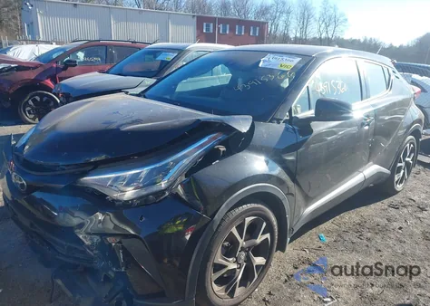 2020 Toyota C-Hr Xle z USA, uszkodzony, nr VIN NMTKHMBXXLR114929